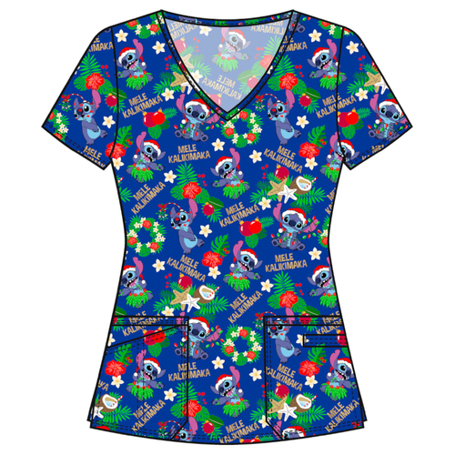 WORKWEAR, SAFETY & CORPORATE CLOTHING SPECIALISTS CHEROKEE Print top-Kalikimaka