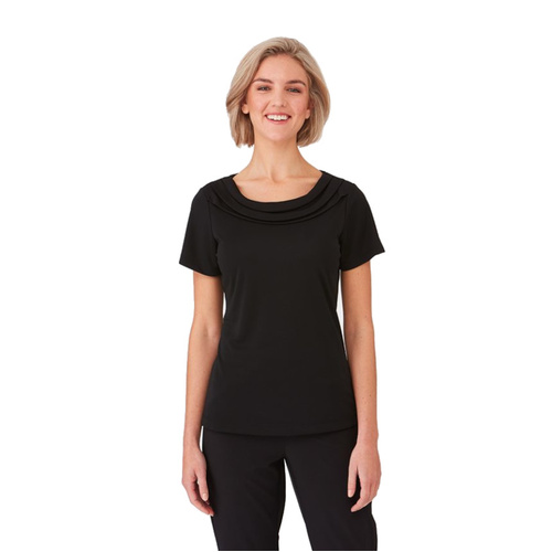 WORKWEAR, SAFETY & CORPORATE CLOTHING SPECIALISTS DISCONTINUED - Eva Knit Short Sleeve Shirt - Ladies