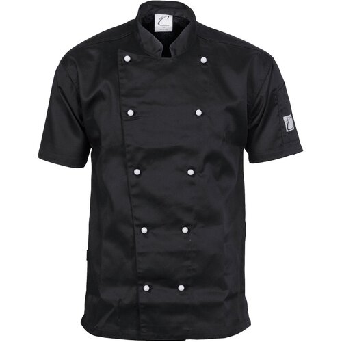 WORKWEAR, SAFETY & CORPORATE CLOTHING SPECIALISTS Traditional Chef Jacket - Short Sleeve