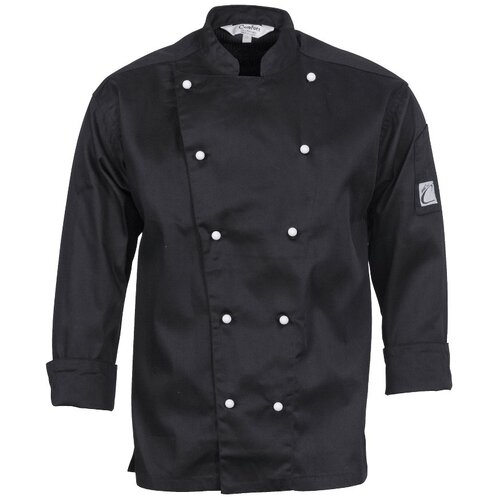 WORKWEAR, SAFETY & CORPORATE CLOTHING SPECIALISTS - Traditional Chef Jacket - Long Sleeve