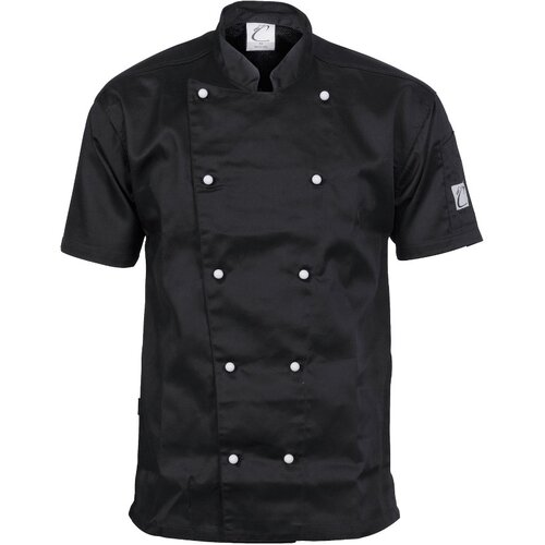 WORKWEAR, SAFETY & CORPORATE CLOTHING SPECIALISTS Three Way Air Flow Chef Jacket - Short Sleeve