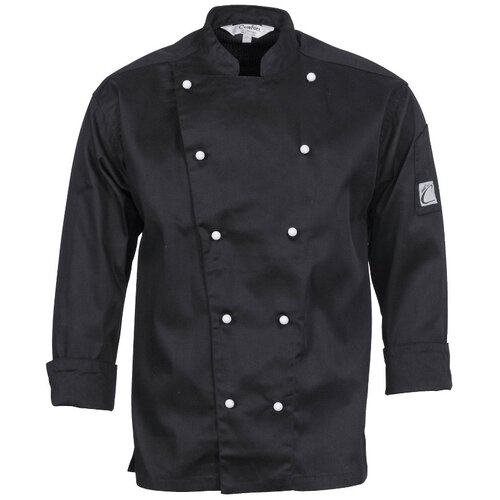 WORKWEAR, SAFETY & CORPORATE CLOTHING SPECIALISTS - Three Way Air Flow Chef Jacket - Long Sleeve