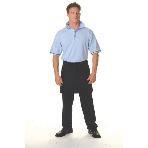 WORKWEAR, SAFETY & CORPORATE CLOTHING SPECIALISTS - P/C Short Apron With Pocket