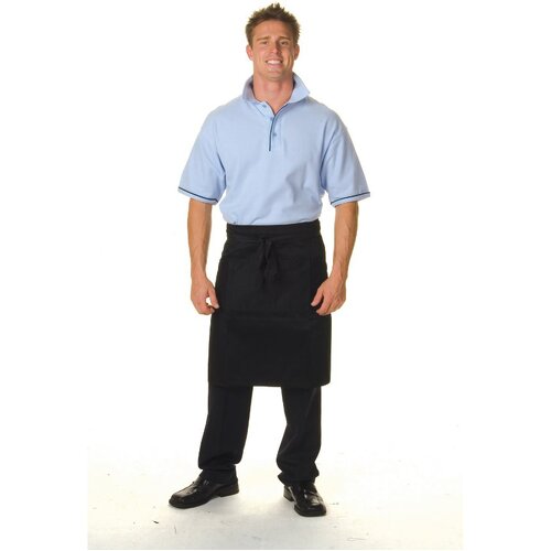 WORKWEAR, SAFETY & CORPORATE CLOTHING SPECIALISTS - P/C Half Apron With Pocket