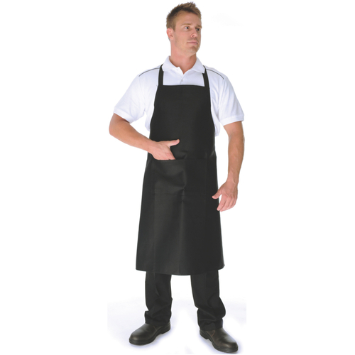 WORKWEAR, SAFETY & CORPORATE CLOTHING SPECIALISTS - 200gsm Polyester Cotton Full Bib With Pocket