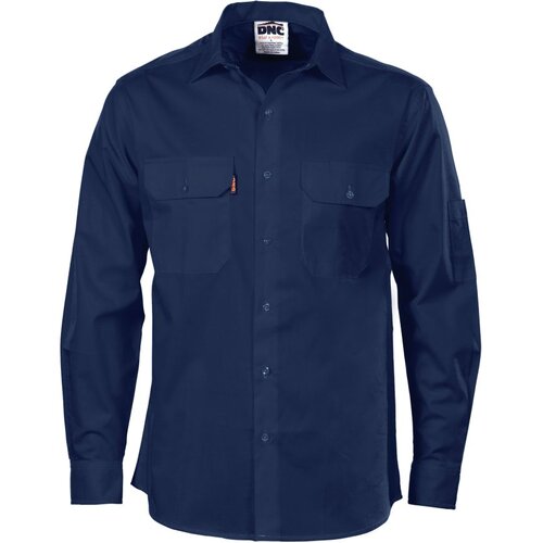 WORKWEAR, SAFETY & CORPORATE CLOTHING SPECIALISTS Cool-Breeze Work Shirt- Long Sleeve