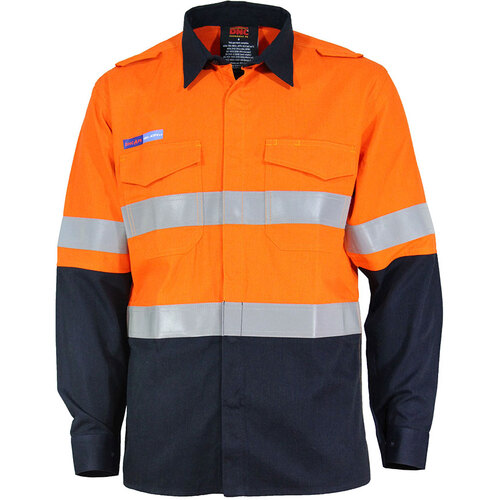 WORKWEAR, SAFETY & CORPORATE CLOTHING SPECIALISTS - INHERENT FR PPE1 2T L/W DN SHT