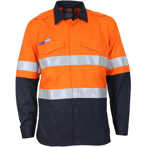 WORKWEAR, SAFETY & CORPORATE CLOTHING SPECIALISTS - INHERENT FR PPE2 2T D/N SHIRT