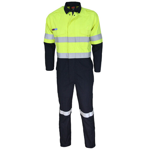 WORKWEAR, SAFETY & CORPORATE CLOTHING SPECIALISTS - INHERENT FR PPE2 2 TONE D/N COVERALLS