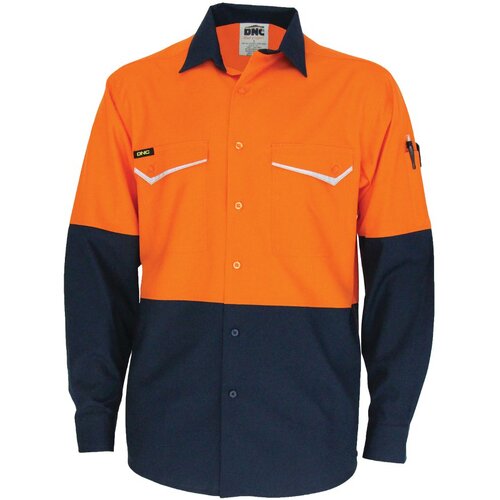 WORKWEAR, SAFETY & CORPORATE CLOTHING SPECIALISTS 2Tone RipStop Cool Shirt L/S