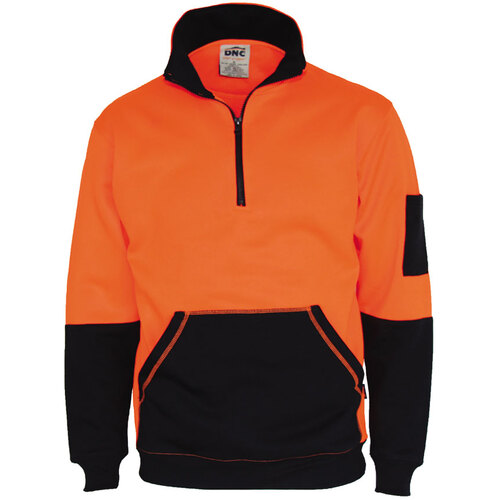 WORKWEAR, SAFETY & CORPORATE CLOTHING SPECIALISTS HiVis   Zip Super Fleecy