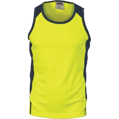 WORKWEAR, SAFETY & CORPORATE CLOTHING SPECIALISTS - Cool Breathe Action Singlet