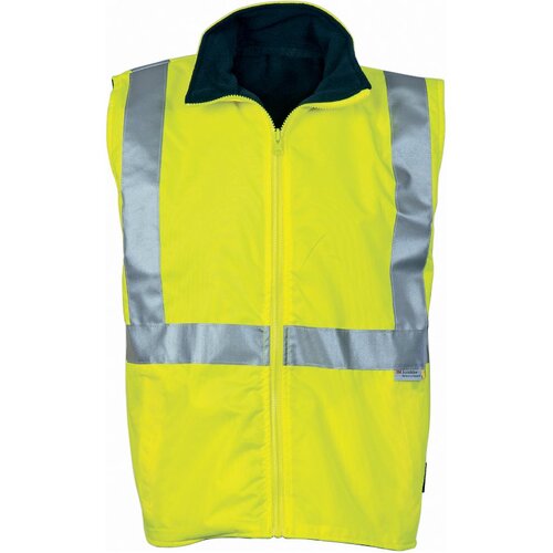 WORKWEAR, SAFETY & CORPORATE CLOTHING SPECIALISTS HiVis Reversible Vest with 3M R/Tape