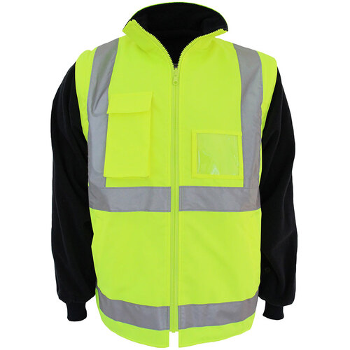 WORKWEAR, SAFETY & CORPORATE CLOTHING SPECIALISTS HiVis "H" Pattern D/N R/Vest