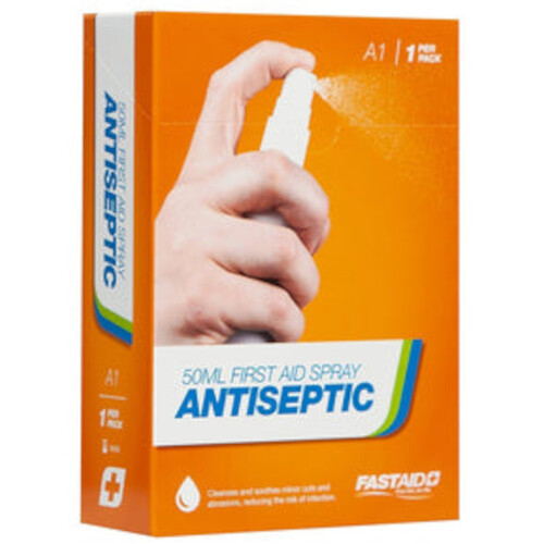 WORKWEAR, SAFETY & CORPORATE CLOTHING SPECIALISTS - ANTISEPTIC, 50ML FIRST AID SPRAY, 1PK