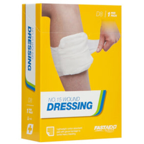 WORKWEAR, SAFETY & CORPORATE CLOTHING SPECIALISTS WOUND DRESSING, NO.15, 1PK