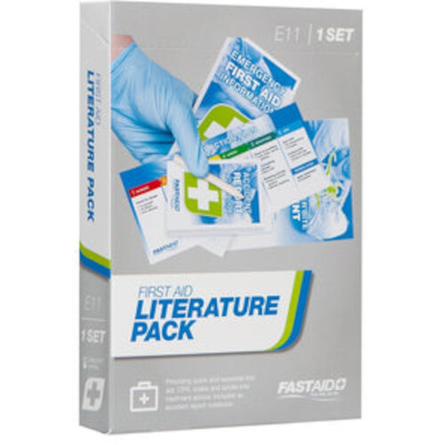 WORKWEAR, SAFETY & CORPORATE CLOTHING SPECIALISTS - FIRST AID LITERATURE PACK, FIRST AID BOOKLET, CPR GUIDE, SNAKE AND SPIDER BITE GUIDE AND ACCIDENT REPORT NOTEBOOK SET