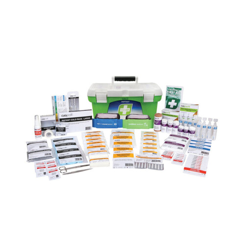 WORKWEAR, SAFETY & CORPORATE CLOTHING SPECIALISTS - First Aid Kit R2 Constructa Max Kit 1 Tray Plastic Portable