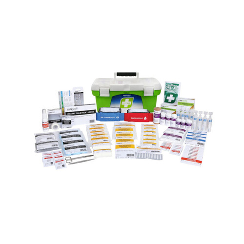 WORKWEAR, SAFETY & CORPORATE CLOTHING SPECIALISTS - First Aid Kit R2 Industra Max Kit 1 Tray Plastic Portable