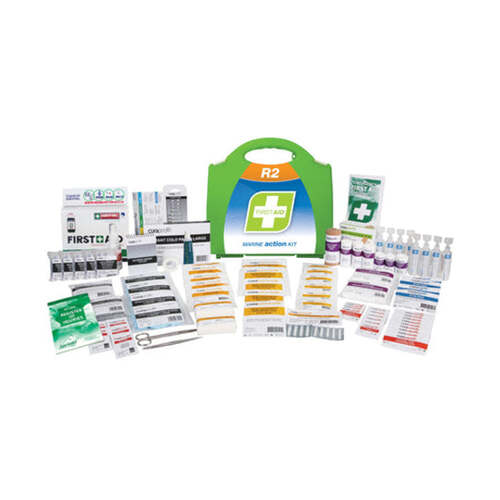 WORKWEAR, SAFETY & CORPORATE CLOTHING SPECIALISTS - FIRST AID KIT, R2, MARINE ACTION KIT, PLASTIC PORTABLE