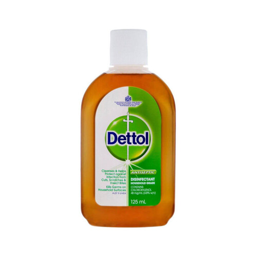 WORKWEAR, SAFETY & CORPORATE CLOTHING SPECIALISTS - DETTOL ANTISEPTIC LIQUID, 125ML BOTTLE, 6PK