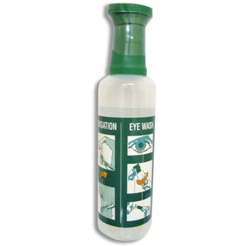 WORKWEAR, SAFETY & CORPORATE CLOTHING SPECIALISTS - DROP EYE WASH SOLUTION, 500ML BOTTLE - SINGLE