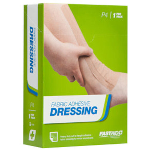WORKWEAR, SAFETY & CORPORATE CLOTHING SPECIALISTS - ADHESIVE DRESSING STRIP, FABRIC, 7.5CM X 1M, 1PK