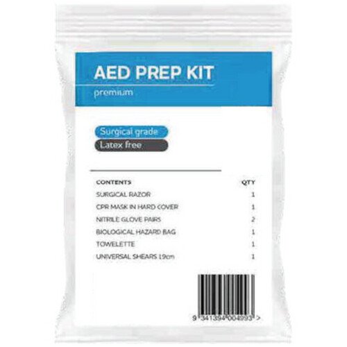 WORKWEAR, SAFETY & CORPORATE CLOTHING SPECIALISTS - AED BASIC PREP KIT