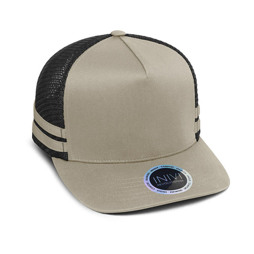 WORKWEAR, SAFETY & CORPORATE CLOTHING SPECIALISTS SEAMLESS SIDE AND BACK PANEL POLYCOTTON/MESH - SNAPBACK
