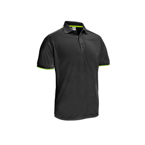 WORKWEAR, SAFETY & CORPORATE CLOTHING SPECIALISTS Bamboo (Cool Dry Poly-Bamboo Charcoal Pique Knit) - Mens