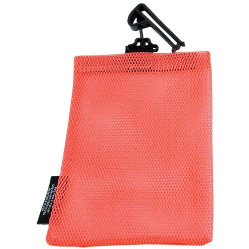 WORKWEAR, SAFETY & CORPORATE CLOTHING SPECIALISTS Open Mesh Bag-Orange-5x8