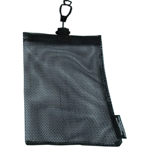 WORKWEAR, SAFETY & CORPORATE CLOTHING SPECIALISTS Open Mesh Bag-Black-7x10