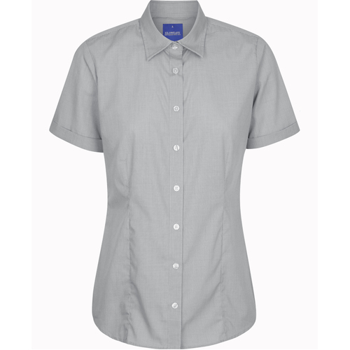 WORKWEAR, SAFETY & CORPORATE CLOTHING SPECIALISTS WINDSOR - WOMEN'S PUPPY TOOTH LONG SLEEVE SHIRT