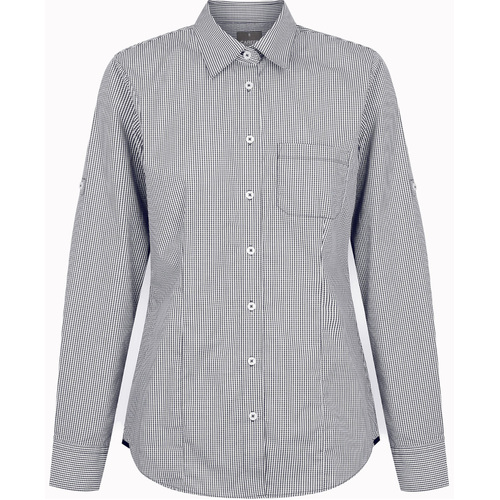 WORKWEAR, SAFETY & CORPORATE CLOTHING SPECIALISTS WESTGARTH - WOMEN'S GINGHAM SLIM FIT SHIRT