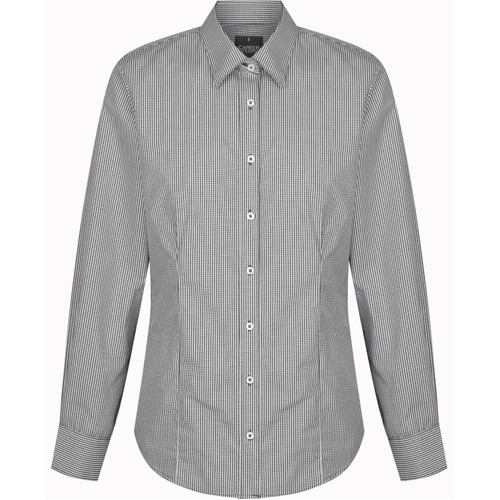 WORKWEAR, SAFETY & CORPORATE CLOTHING SPECIALISTS Westgarth - Womens Long SL Gingham Shirt