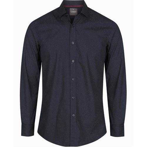 WORKWEAR, SAFETY & CORPORATE CLOTHING SPECIALISTS SOHO - MEN'S LONG SLEEVE DOT PRINT SHIRT