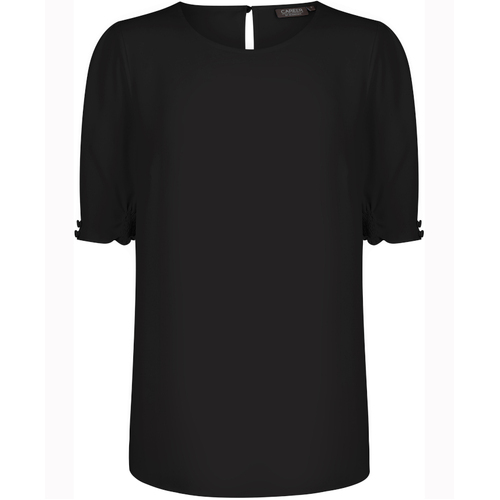 WORKWEAR, SAFETY & CORPORATE CLOTHING SPECIALISTS - WILLOW -  SHORT SLEEVE BUTTON CUFF TOP