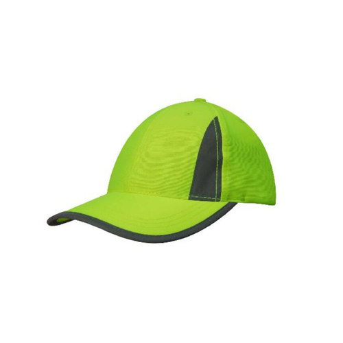 WORKWEAR, SAFETY & CORPORATE CLOTHING SPECIALISTS - Luminescent Safety Cap with Reflective Inserts and Trim