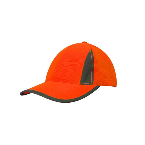 WORKWEAR, SAFETY & CORPORATE CLOTHING SPECIALISTS Luminescent Safety Cap with Reflective Inserts and Trim