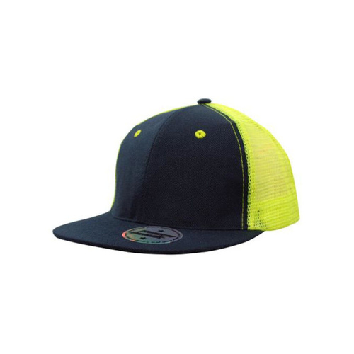 WORKWEAR, SAFETY & CORPORATE CLOTHING SPECIALISTS - Premium American Twill Cap with Mesh Back & Snap Back Pro Styling