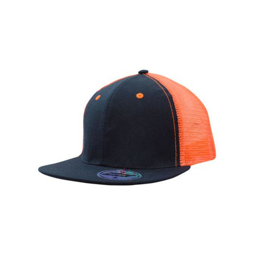 WORKWEAR, SAFETY & CORPORATE CLOTHING SPECIALISTS Premium American Twill Cap with Mesh Back & Snap Back Pro Styling