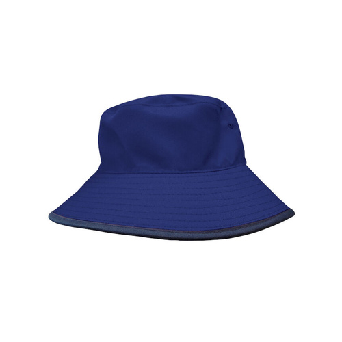WORKWEAR, SAFETY & CORPORATE CLOTHING SPECIALISTS Breathable Poly Twill Reversible Bucket Hat