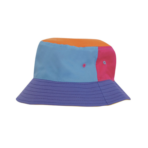 WORKWEAR, SAFETY & CORPORATE CLOTHING SPECIALISTS - Multi Colour Breathable P/T Bucket Hat