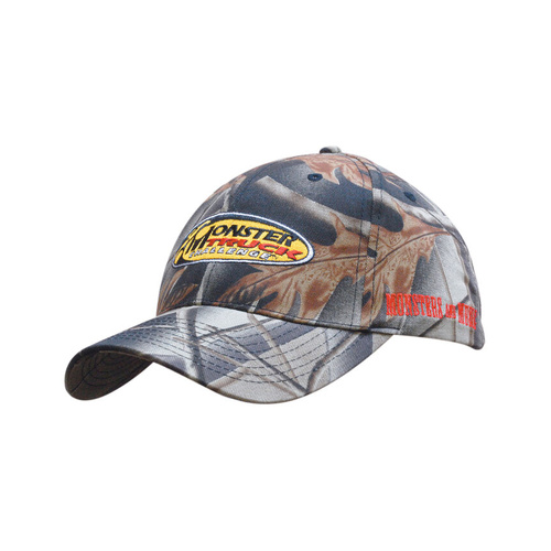 WORKWEAR, SAFETY & CORPORATE CLOTHING SPECIALISTS Leaf Print Camouflage Cotton Twill Cap