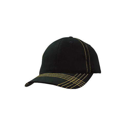 WORKWEAR, SAFETY & CORPORATE CLOTHING SPECIALISTS - Brushed Heavy Cotton Cap with Contrasting Stitching