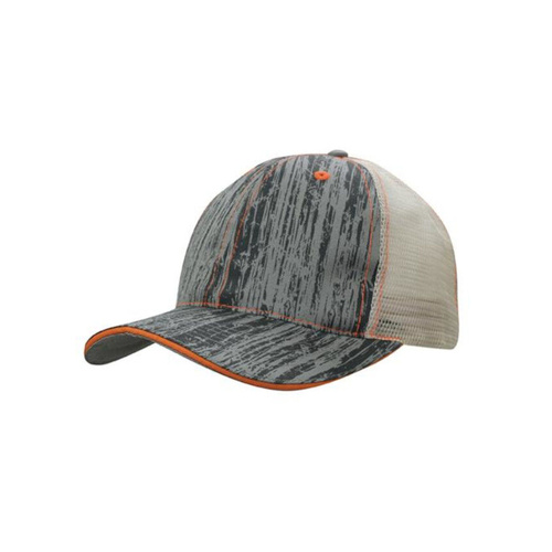 WORKWEAR, SAFETY & CORPORATE CLOTHING SPECIALISTS Wood Printed With Mesh Back Cap