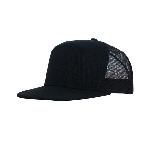 WORKWEAR, SAFETY & CORPORATE CLOTHING SPECIALISTS - Premium American Twill A Frame Cap with Mesh Back