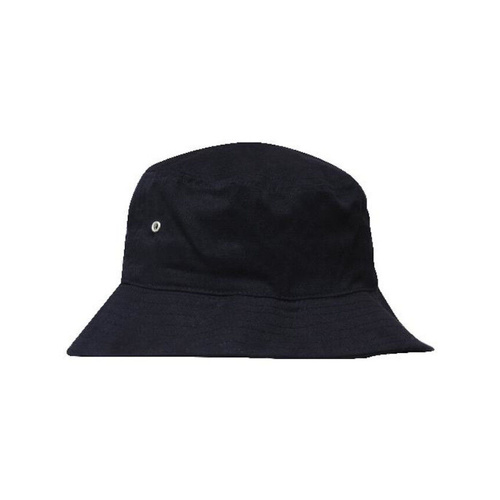 WORKWEAR, SAFETY & CORPORATE CLOTHING SPECIALISTS - Childs Brushed Sports Twill Bucket Hat