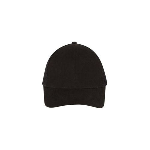 WORKWEAR, SAFETY & CORPORATE CLOTHING SPECIALISTS Brushed Cotton Cap with Mesh Back