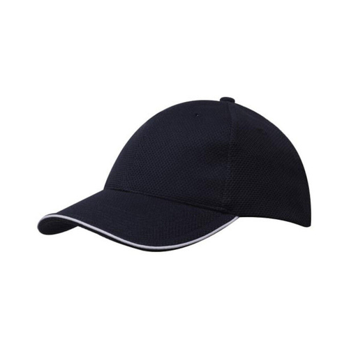 WORKWEAR, SAFETY & CORPORATE CLOTHING SPECIALISTS Double Pique Mesh Cap with Open Sandwich